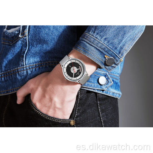 NAVIFORCE 3007 comercio exterior nuevo reloj de personalidad de moda reloj de cuarzo con banda de malla de acero inoxidable